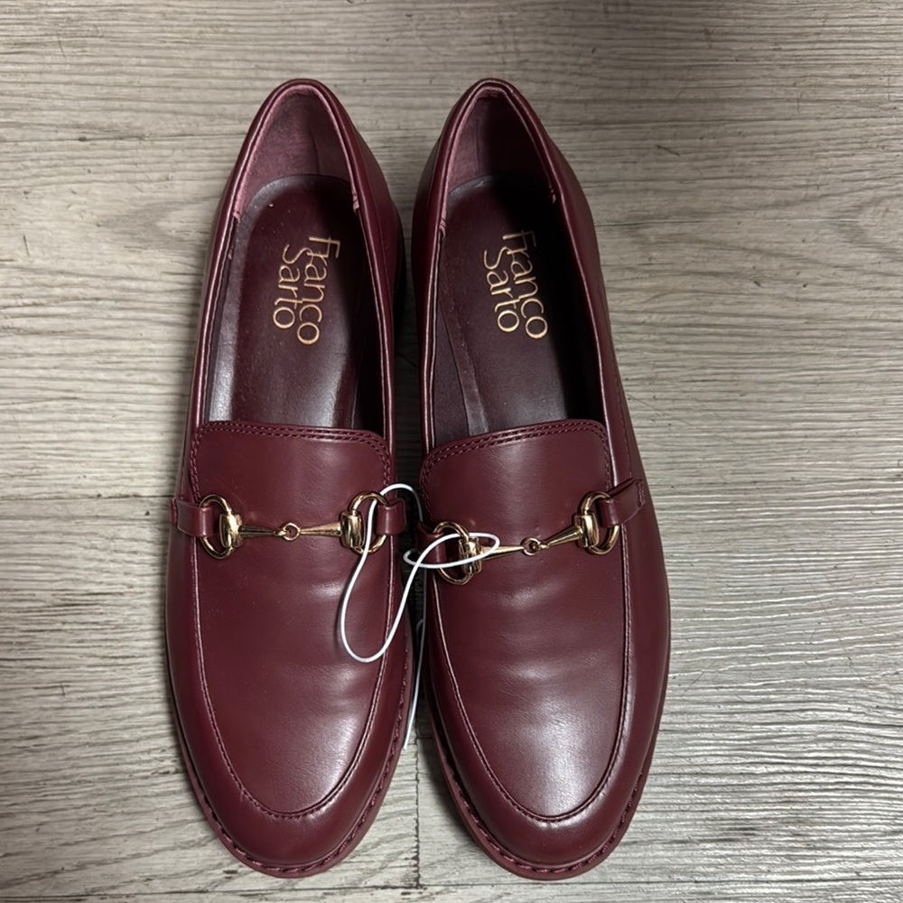 Franco Sarto woman Burgundy Loafers
